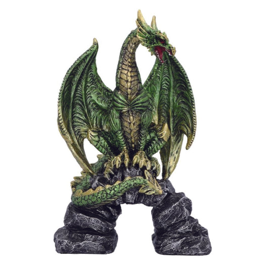 Haranu Metallic Green Dragon Ornament