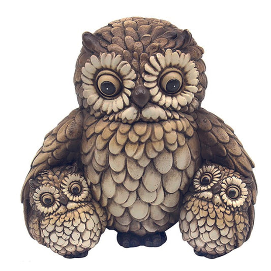 Hoo Hoo Hooters Simply Owl with Two Babies