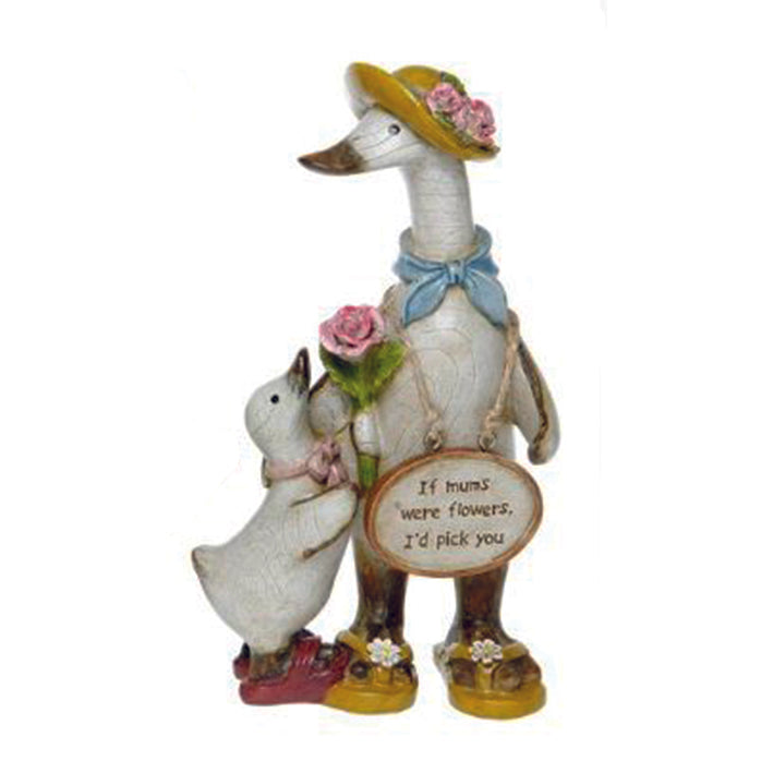 Duck Ornaments with Mum messages