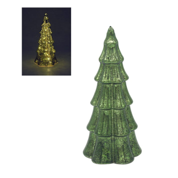 Christmas LED Lit Green Christmas Tree