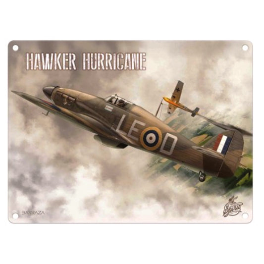 Large metal sign - Hawker Hurricane sign