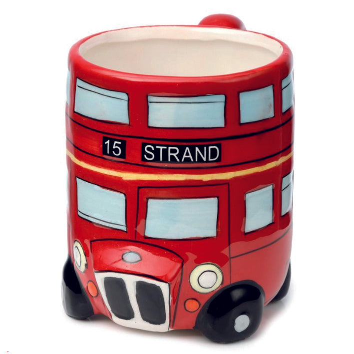 Boxed Ceramic Iconic Red London Bus Shaped Mug