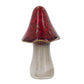 Pottery Magical Mushrooms Toadstool Large Ornaments