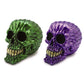 Skull Ornament with Metallic Dragon Scales