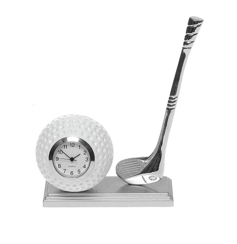Miniature clock - Golfing desk clock