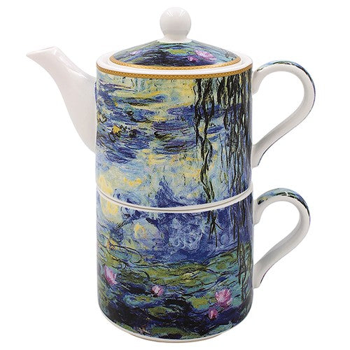 Monet Tea For One teapot and cup set