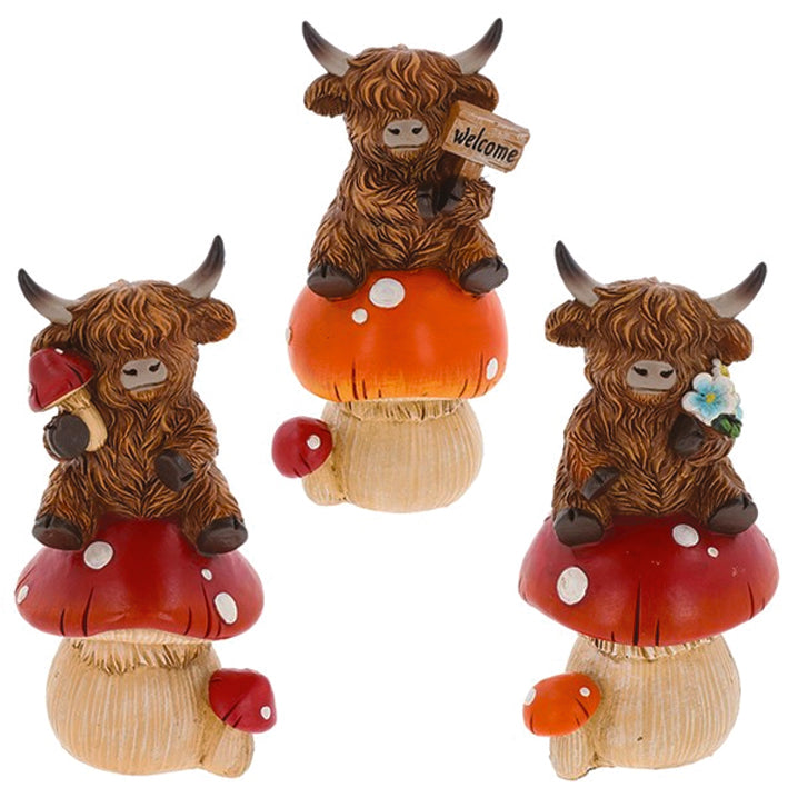 Moo-shroom Coo on Toadstools