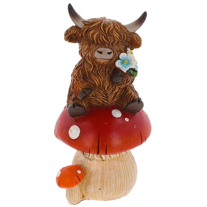 Moo-shroom Coo on Toadstools