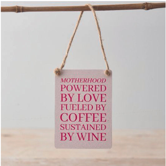 Mini metal sign - Motherhood