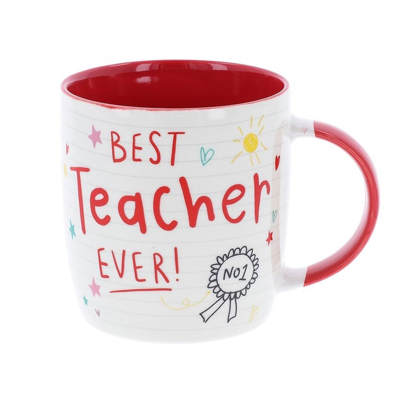 School Book Mug TEACHER