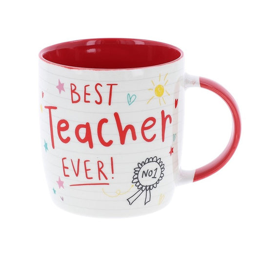 School Book Mug TEACHER