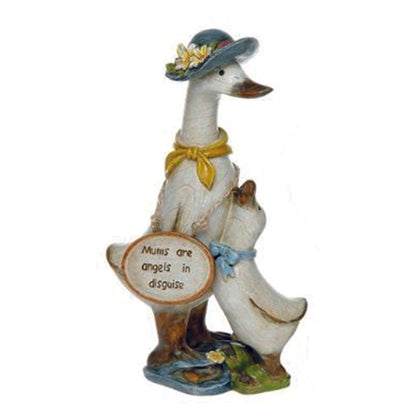 Duck Ornaments with Mum messages