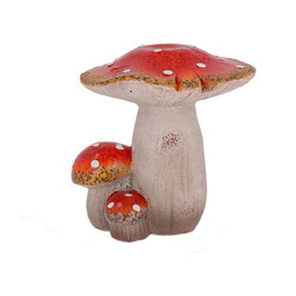 Medium Pottery Mystic Mushrooms Ornaments