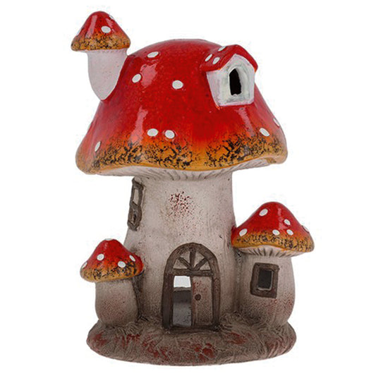 Large Pottery Toadstool Tealight Holders