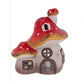 Village Pottery Mystic Mushrooms House, Large, Tealight Holder