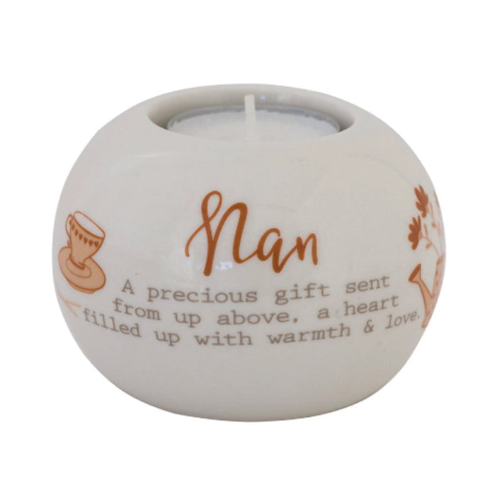 Ceramic tealight.  NAN