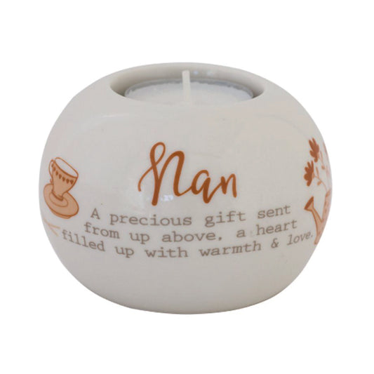 Ceramic tealight.  NAN