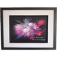 Framed Print.  Colour Explosion personalised - Family is Out of this World