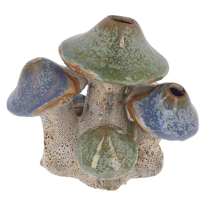 Petite Pottery 3 Mini Stem Toadstool Vases