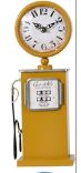 Mantle clock -  Petrol Pump 3 asst colours