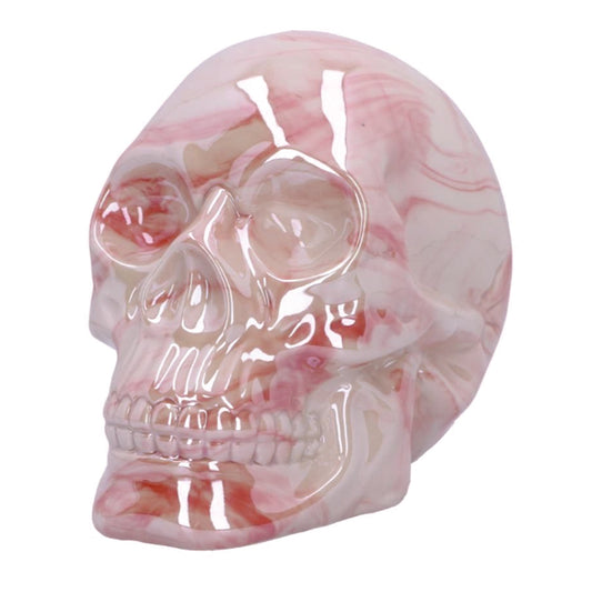 Skull Ornament - Pink Marbellum