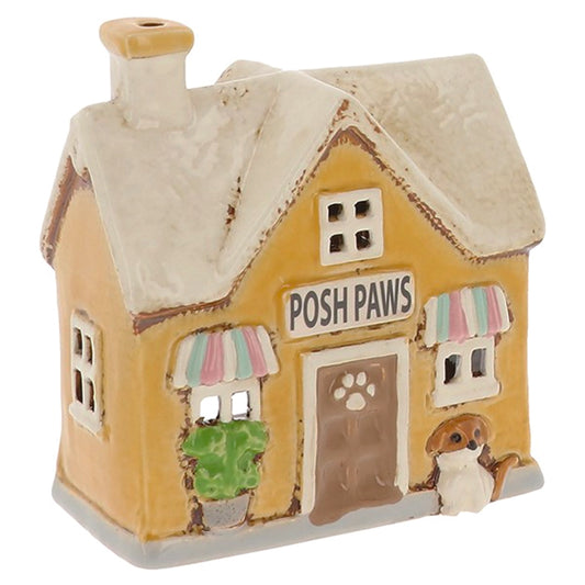 Village Pottery Posh Paws Tealight Holder