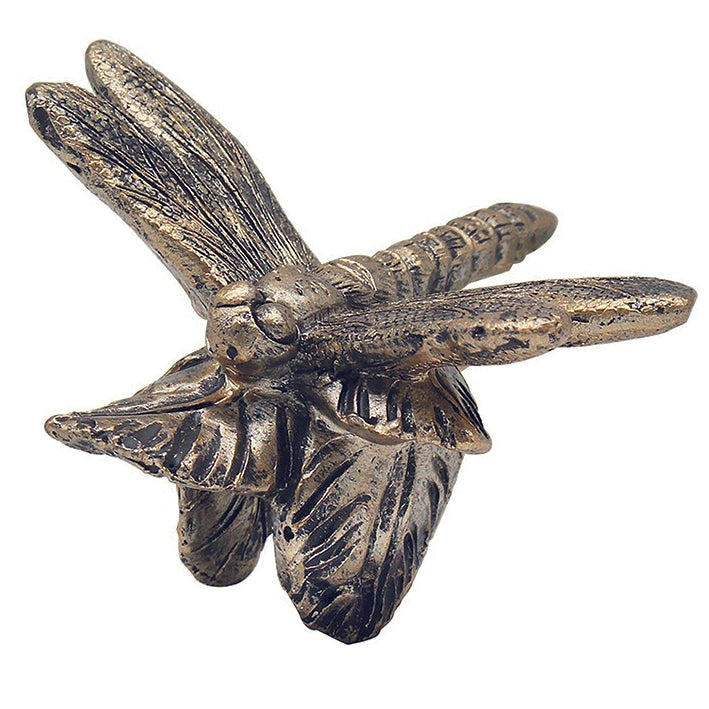 Bronze Pot Pal Ornamental Pot Hanger Dragonfly