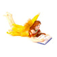 Fairy Laying Reading Ornament