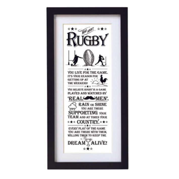 Wall Art - Rugby