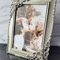 Copy of Photo Frame.  Rustic Steel Lace 5x7" photo size