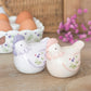 Ceramic Salt and Pepper Set - Hens