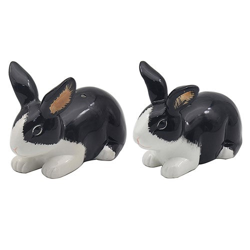 Ceramic Rabbits Salt and Pepper Set