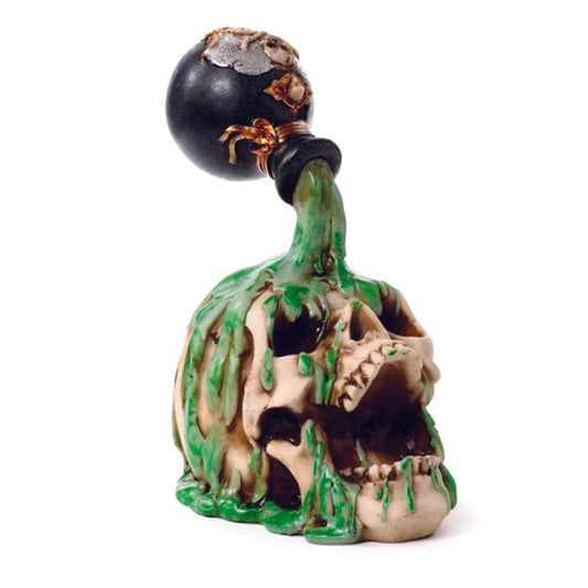 Skull Screaming with Green Potion