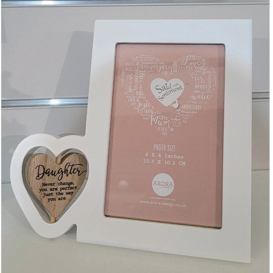 Photo Frame.  Said with Sentiment. DAUGHTER.