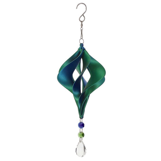 Shimmerz Twister Small Blue Wind Spinner