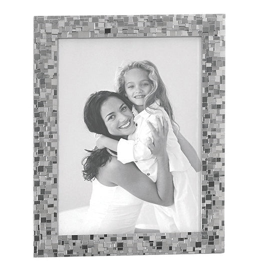 Silver Mosaic Frame 5x7