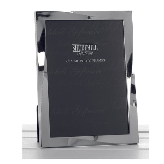 Photo Frame. Silver Twist 5x7"