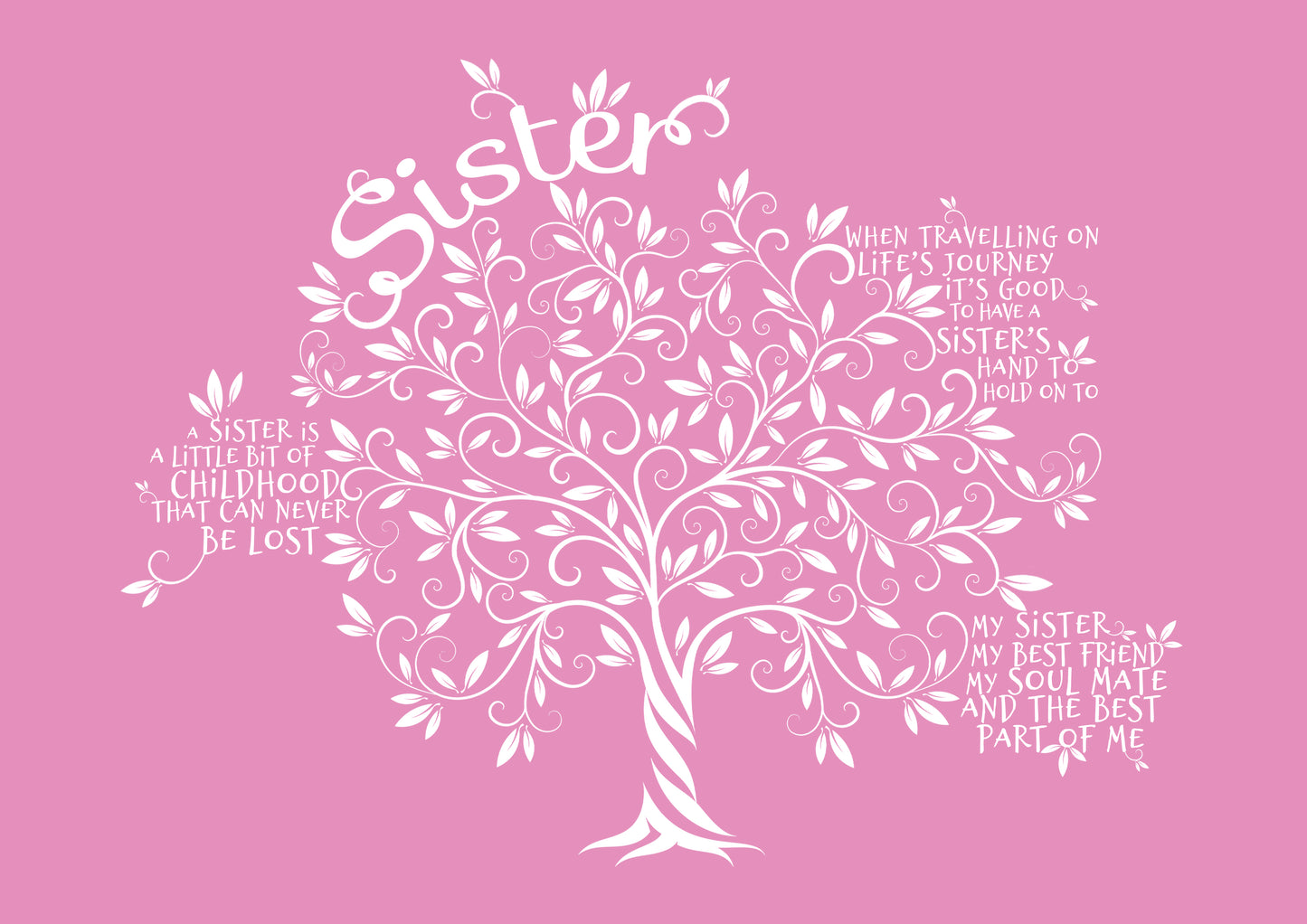 Tree of Life print - Best Sister