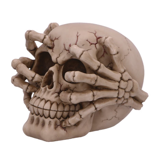 Skull Ornament - With Skeletal Hands Clawing