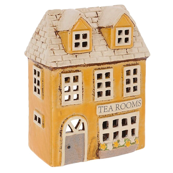 Village Pottery Tealight Holder- Tea Rooms