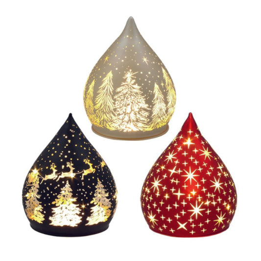 Christmas Glow LED Teardrop Decoration