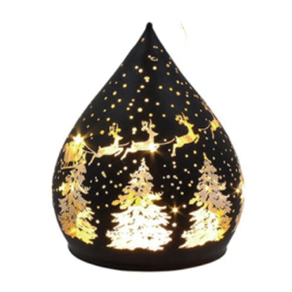 Christmas Glow LED Teardrop Decoration