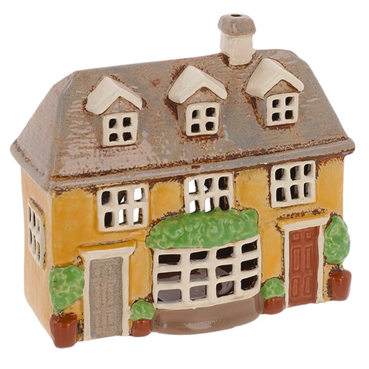 Village Pottery Terrace Bay Window Tealight Holder