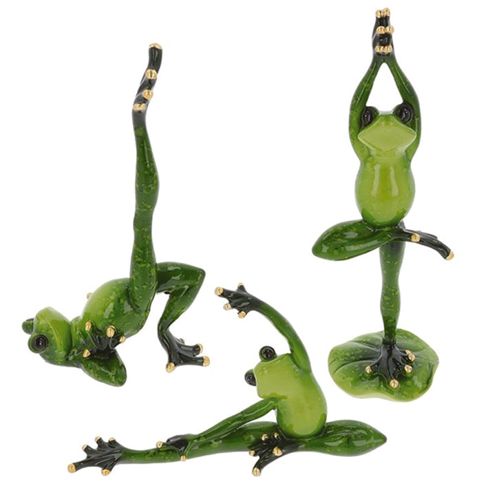 Tropical Yoga Frogs, Long Legged