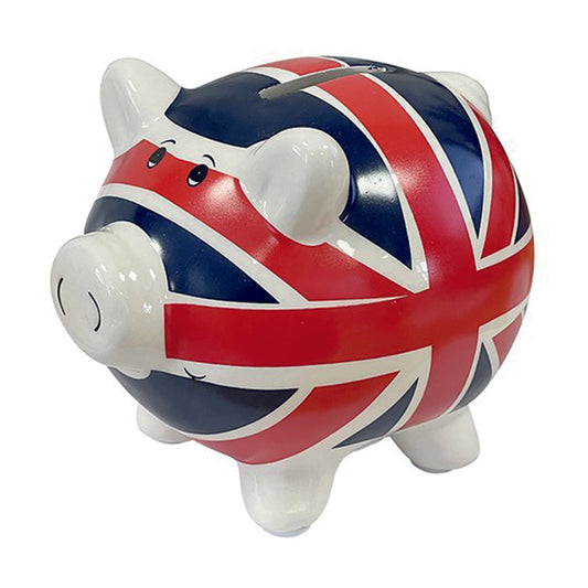 Money Box - Union Jack Piggy Bank