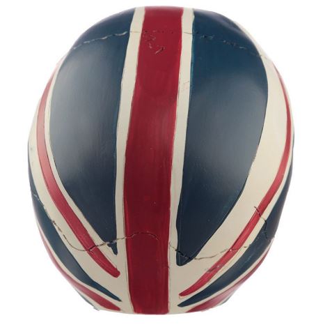 Union Jack skull ornament