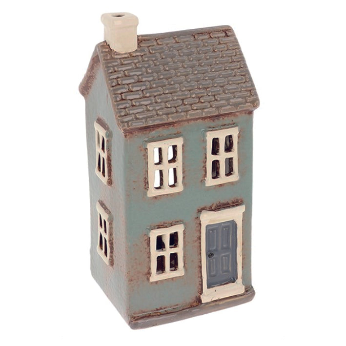 Village Pottery Tiled House Tealight Holder