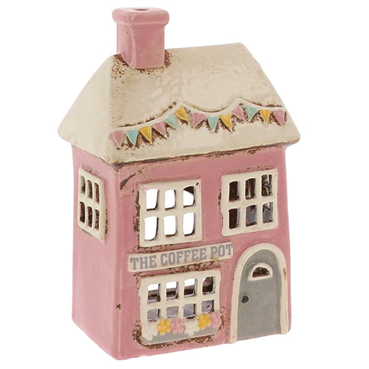 Village Pottery The Coffee Pot Tealight Holder