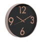 Wall Clock - Rose Gold with White Face