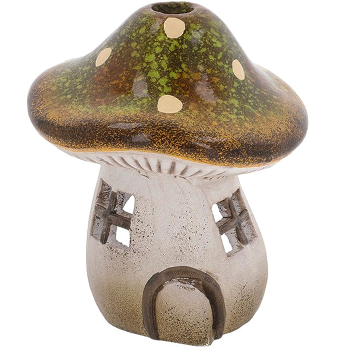 Woodland Mushroom Single House Tealight Holder